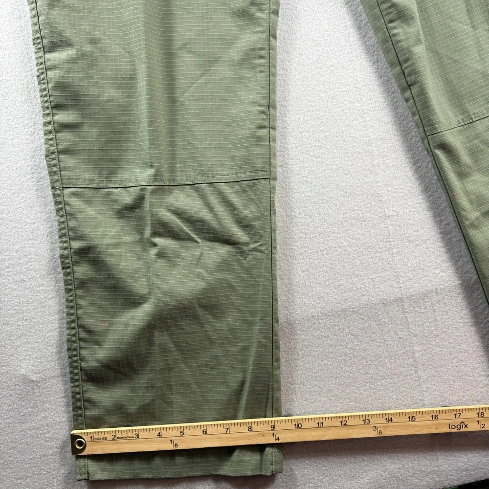 Propper Pants Mens 40x34 Green Cargo Ripstop Relaxed Fit Stretch Outdoor Hiking